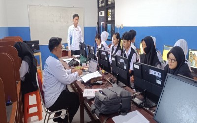 SMK Unggulan Terpadu Surabaya Laksanakan Asesmen Nasional Berbasis Komputer (ANBK) 2025